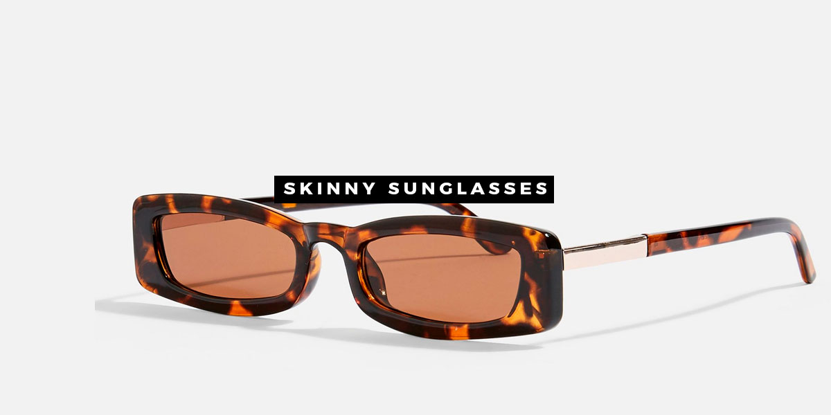Skinny glasses, a tendência de 2019. Veja como usar.